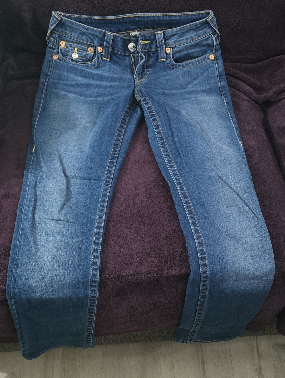 True Religion Slim Straight-Leg Jeans